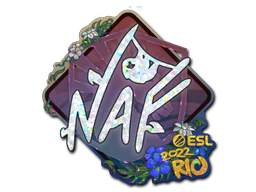 Sticker | NAF (Glitter) | Rio 2022 image