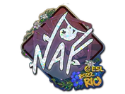 Sticker | NAF (Glitter) | Rio 2022 image