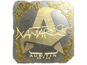 Sticker | XANTARES (Gold) | Austin 2025 image