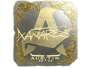 Sticker | XANTARES (Gold) | Austin 2025
