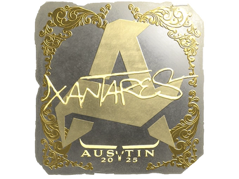 Sticker | XANTARES (Gold) | Austin 2025 image