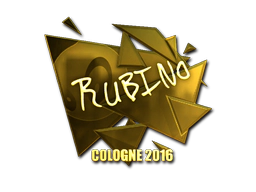 Sticker | RUBINO (Gold) | Cologne 2016 image