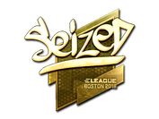 Sticker | seized (Gold) | Boston 2018 image