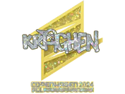 Sticker | kraghen (Glitter) | Copenhagen 2024 image