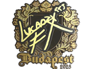 Sticker | Lucaozy (Gold) | Budapest 2025