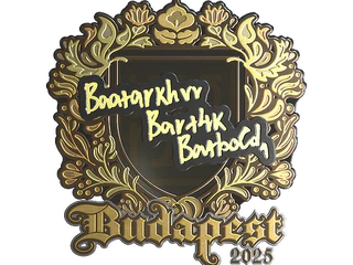 Sticker | Bart4k (Gold) | Budapest 2025