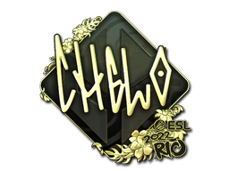 Sticker | chelo (Gold) | Rio 2022 image