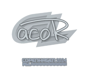 Sticker | acoR | Copenhagen 2024 image