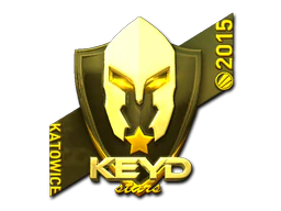 Sticker | Keyd Stars (Gold) | Katowice 2015 image