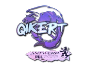 Sticker | qikert (Holo) | Antwerp 2022 image