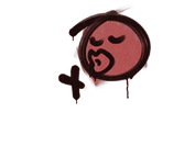 Sealed Graffiti | Smooch (Blood Red) image