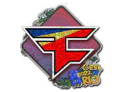 Sticker | FaZe Clan (Glitter) | Rio 2022 image