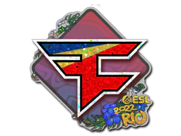 Sticker | FaZe Clan (Glitter) | Rio 2022 image