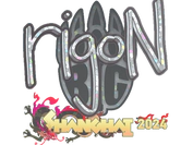 Sticker | rigoN (Glitter) | Shanghai 2024 image