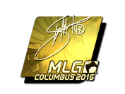 Sticker | Hiko (Gold) | MLG Columbus 2016 image