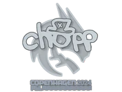 Sticker | chopper | Copenhagen 2024 image