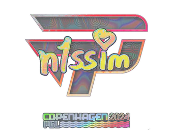 Sticker | n1ssim (Holo) | Copenhagen 2024 image