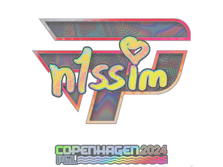 Sticker | n1ssim (Holo) | Copenhagen 2024