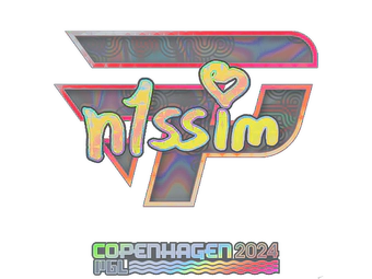 Sticker | n1ssim (Holo) | Copenhagen 2024 image
