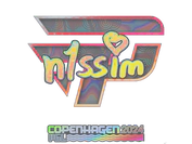 Sticker | n1ssim (Holo) | Copenhagen 2024 image