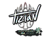 Sticker | tiziaN (Glitter) | Antwerp 2022 image