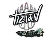 Sticker | tiziaN (Glitter) | Antwerp 2022 image