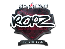 Sticker | ropz (Foil) | Berlin 2019 image
