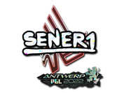 Sticker | SENER1 (Glitter) | Antwerp 2022 image