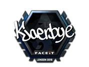 Sticker | Kjaerbye (Foil) | London 2018 image