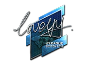 Sticker | LoveYY (Foil) | Boston 2018 image