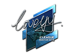 Sticker | LoveYY (Foil) | Boston 2018 image