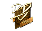 Sticker | DD (Gold) | Boston 2018 image