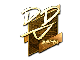 Sticker | DD (Gold) | Boston 2018 image