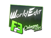 Sticker | WorldEdit | Cologne 2015 image