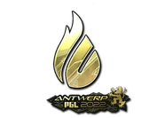 Sticker | Copenhagen Flames (Gold) | Antwerp 2022 image