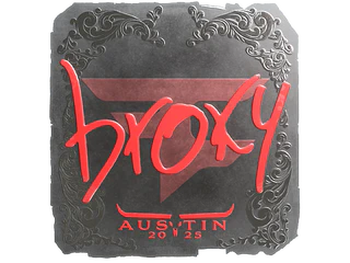 Sticker | broky (Foil) | Austin 2025