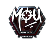 Sticker | mou (Foil) | London 2018 image