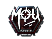 Sticker | mou (Foil) | London 2018 image