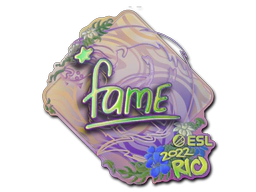 Sticker | fame (Holo) | Rio 2022 image