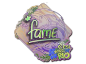 Sticker | fame (Holo) | Rio 2022 image