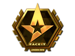 Sticker | Astralis (Gold) | London 2018 image