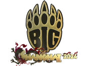 Sticker | BIG (Gold) | Shanghai 2024 image