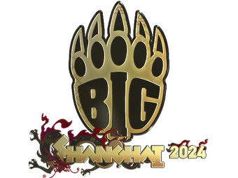 Sticker | BIG (Gold) | Shanghai 2024 image