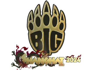 Sticker | BIG (Gold) | Shanghai 2024