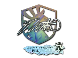 Sticker | nitr0 (Holo) | Antwerp 2022 image