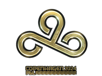 Sticker | Cloud9 (Gold) | Copenhagen 2024 image