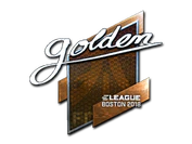 Sticker | Golden (Foil) | Boston 2018 image