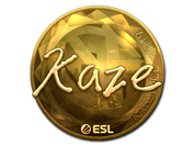 Sticker | Kaze (Gold) | Katowice 2019 image