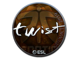 Sticker | twist (Foil) | Katowice 2019 image