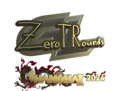 Sticker | ztr (Gold) | Shanghai 2024 image